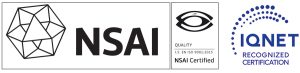 ISO 9001 NSAI Certification Logo